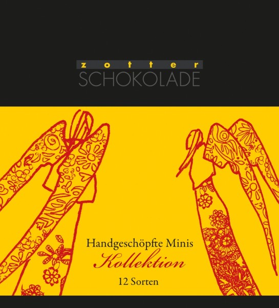 Handgeschöpfte Minis Kollektion • 12 Sorten