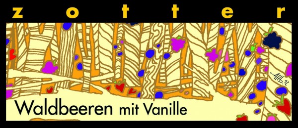 Waldbeeren mit Vanille