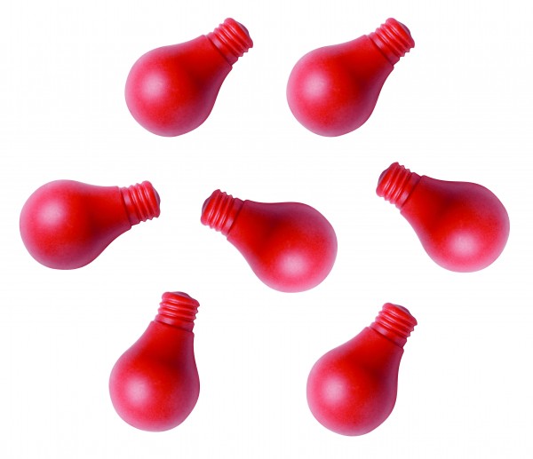 Glühbirnchen – Himbeer