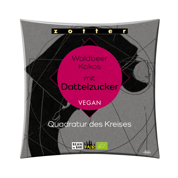 Waldbeer Kokos mit Dattelzucker