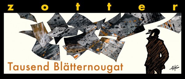 Tausend Blätternougat