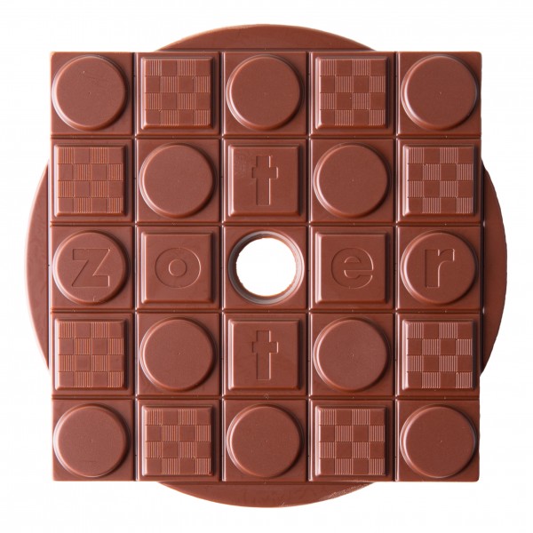 Dunkle Schoko mit Kokos-Mango nur mit Fruchtzucker